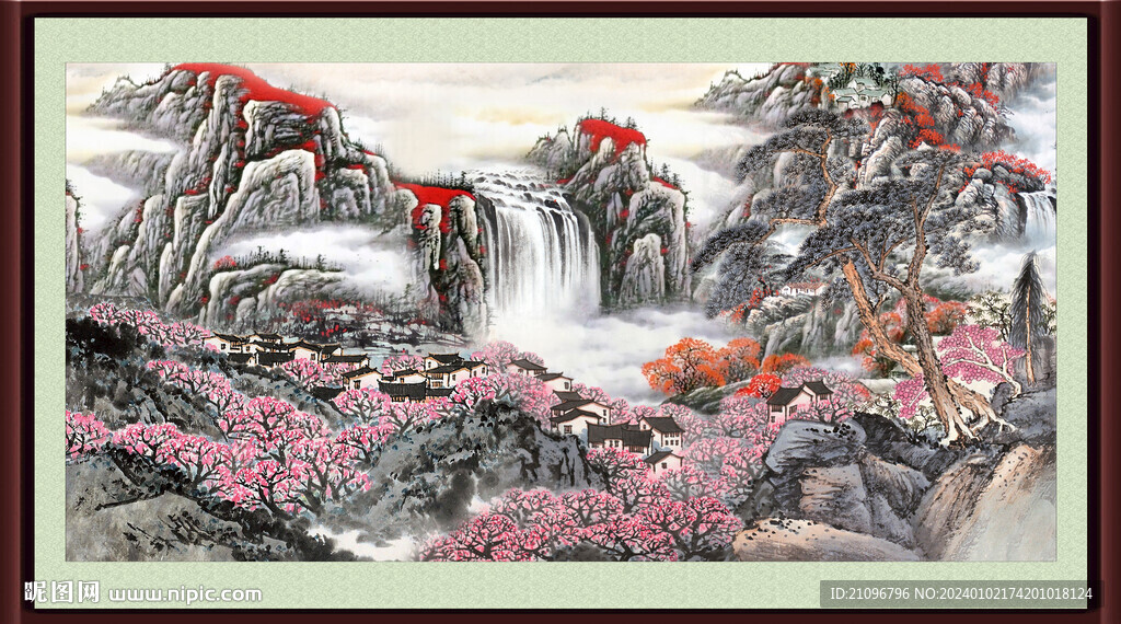中国画山水画