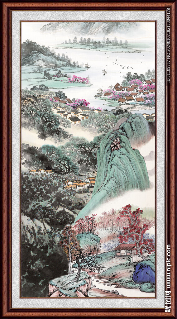 山水 