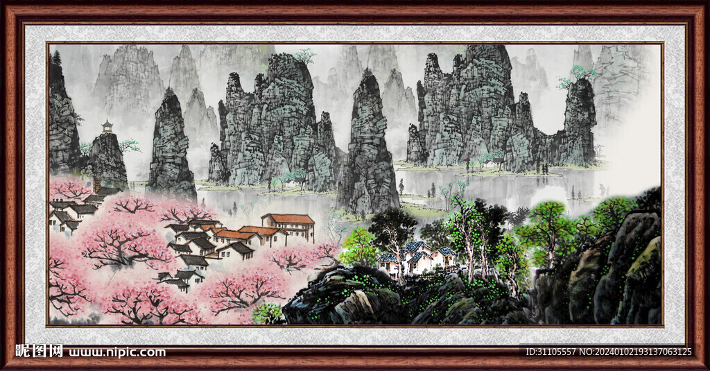 中国山水 