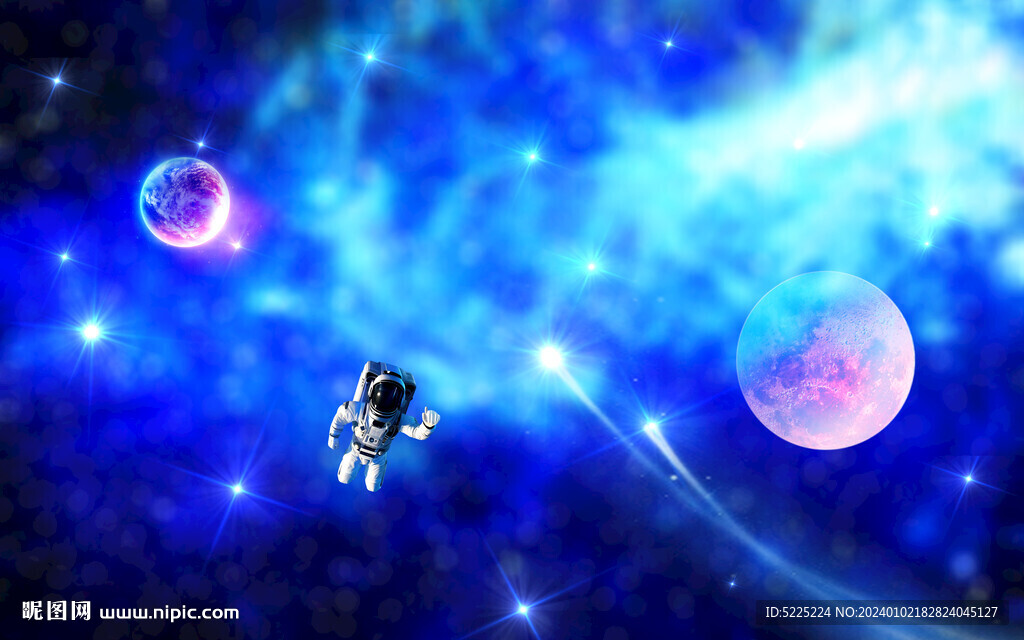 蓝色星空