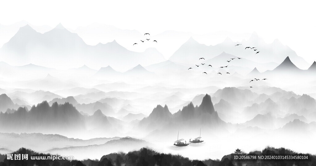 山水画