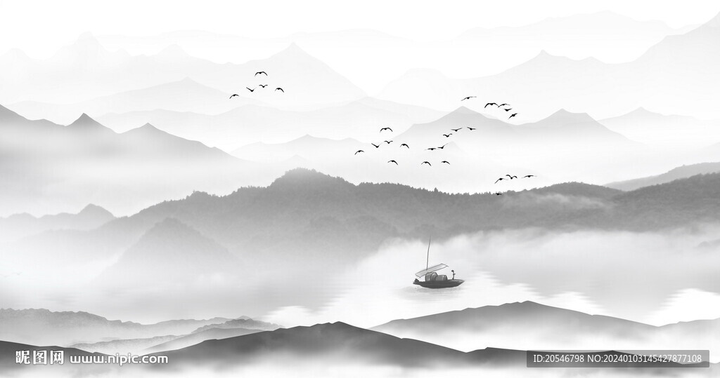 山水画