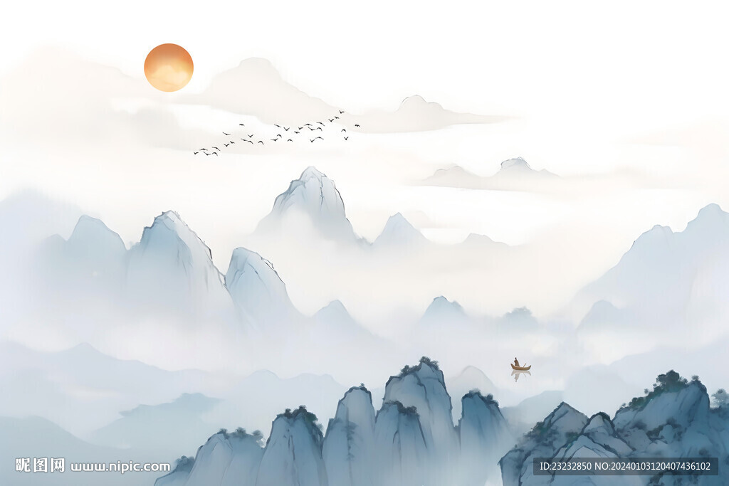 山水画