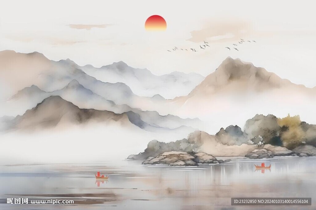 山水画