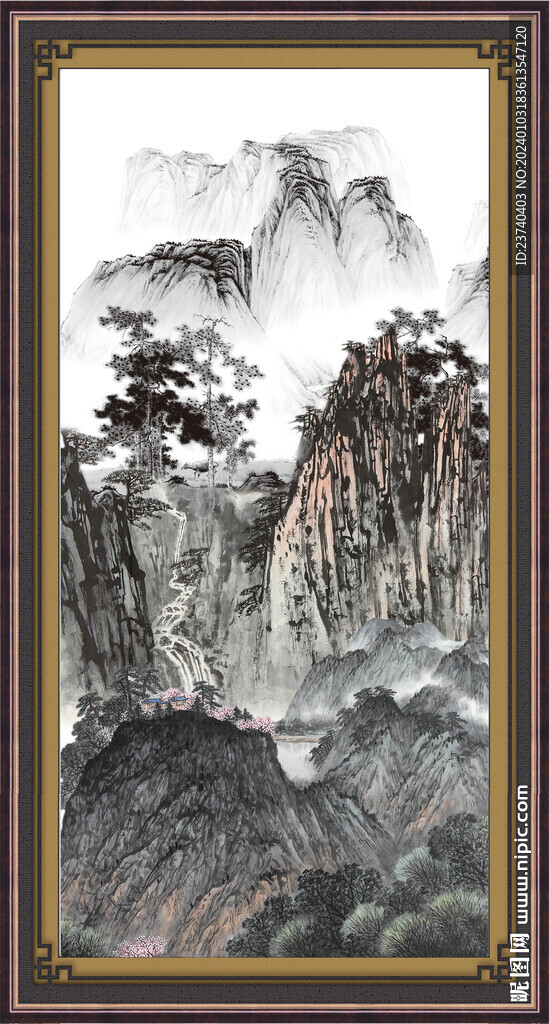 新中式山水 