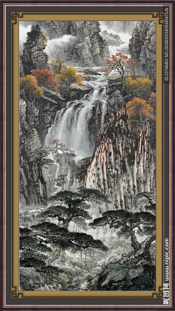 新中式山水