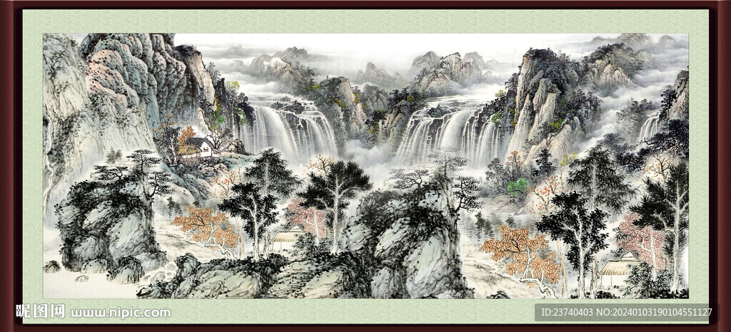 新中式山水