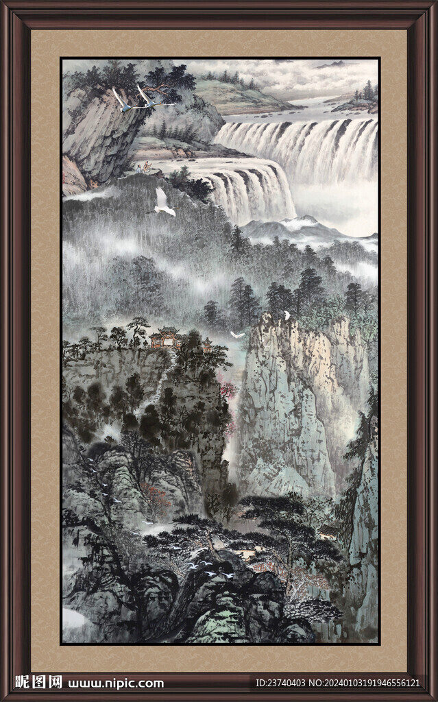 新中式山水