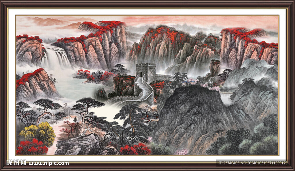 中国画风景