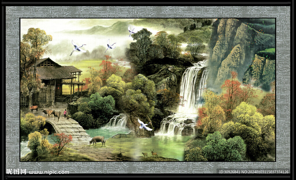 风景画 