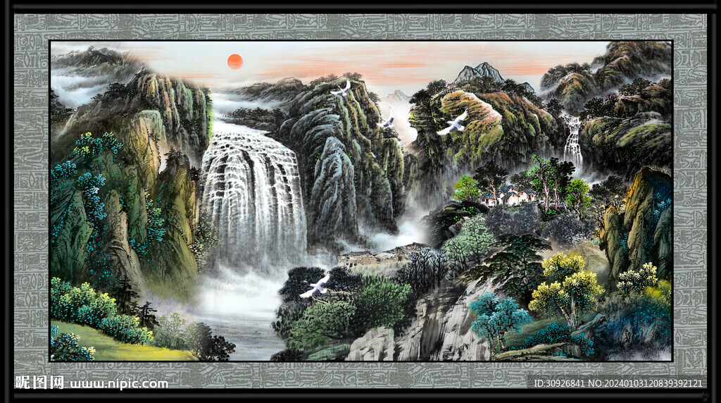 风景画 