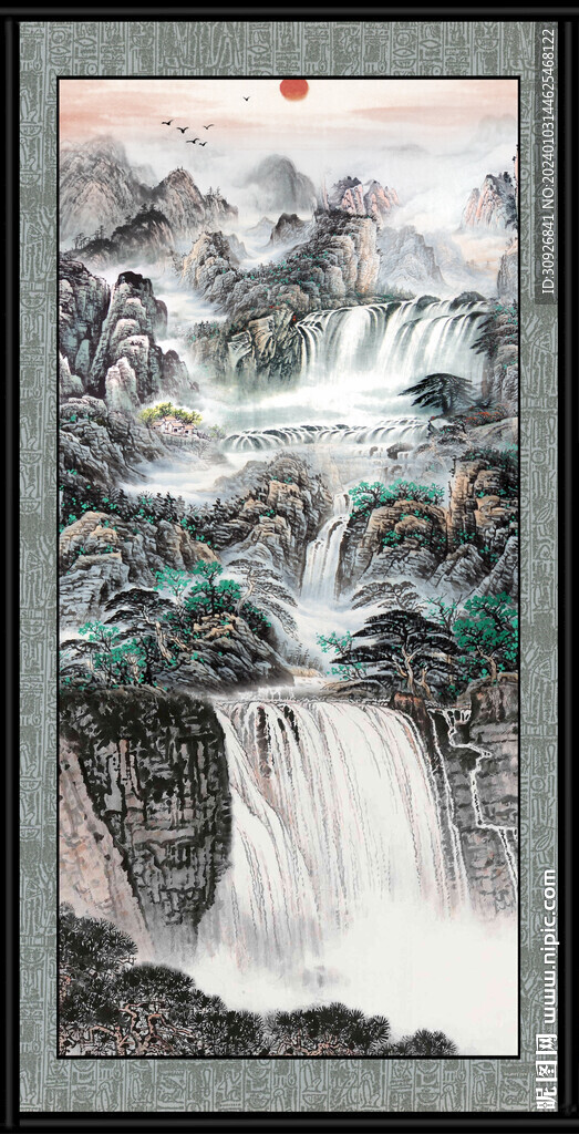 高山流水  