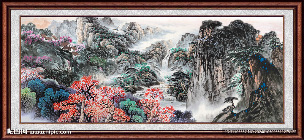 山水 