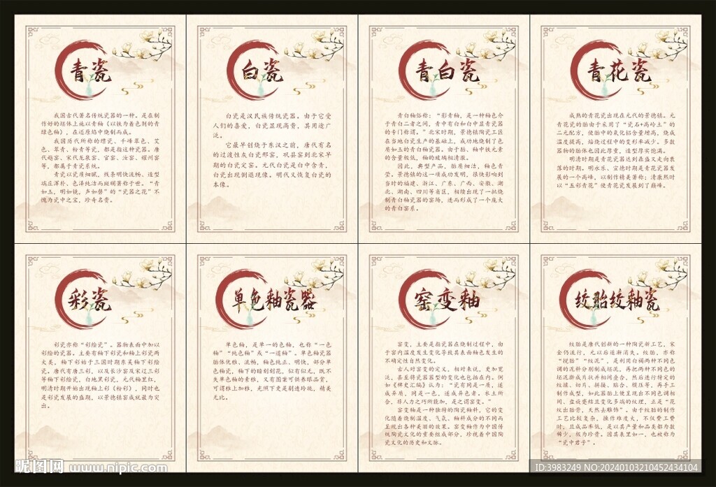 各类瓷器简介