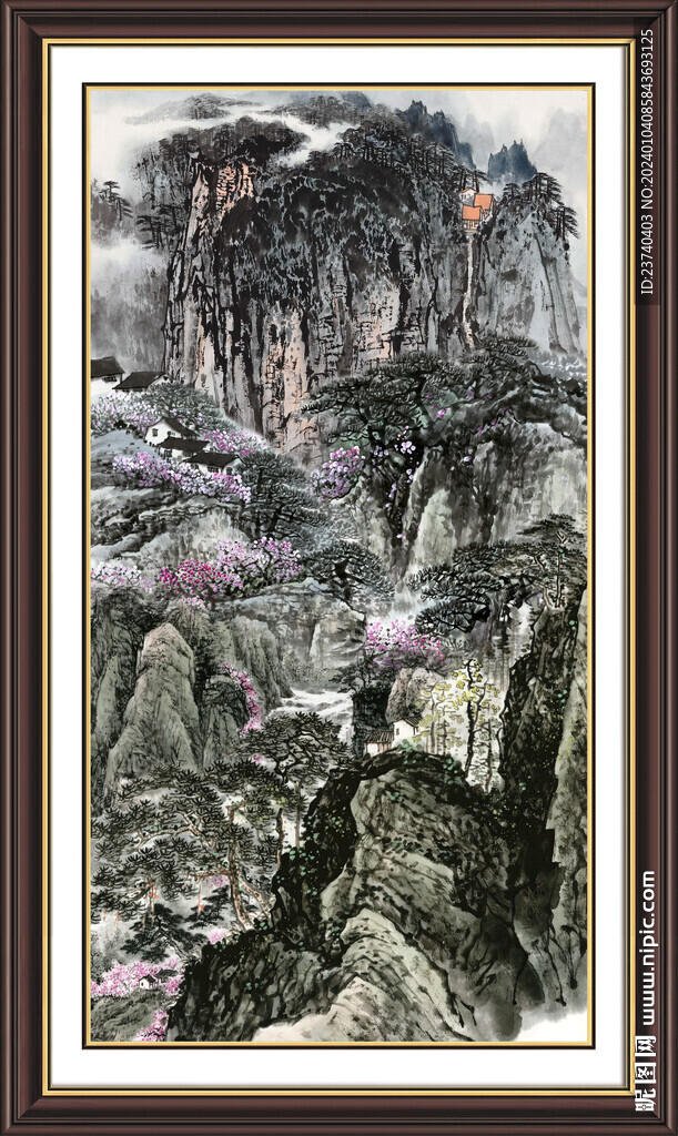 中国画风景 