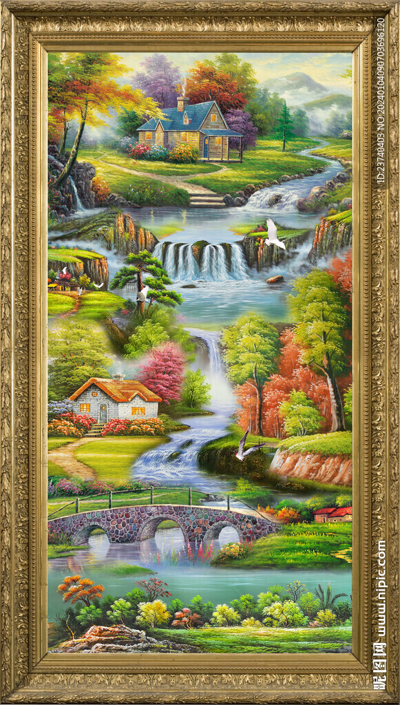 风景油画 