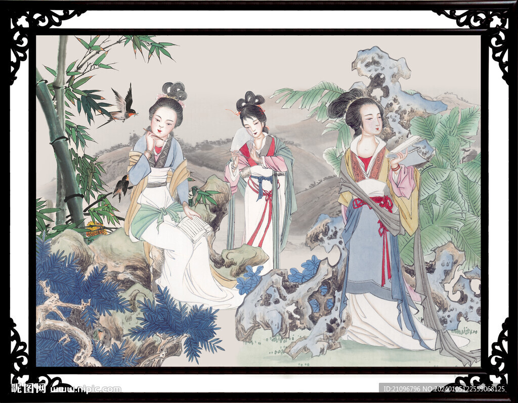 仕女图 