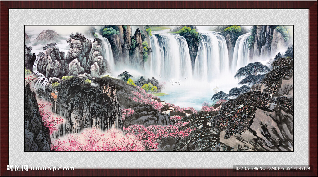 山水画 
