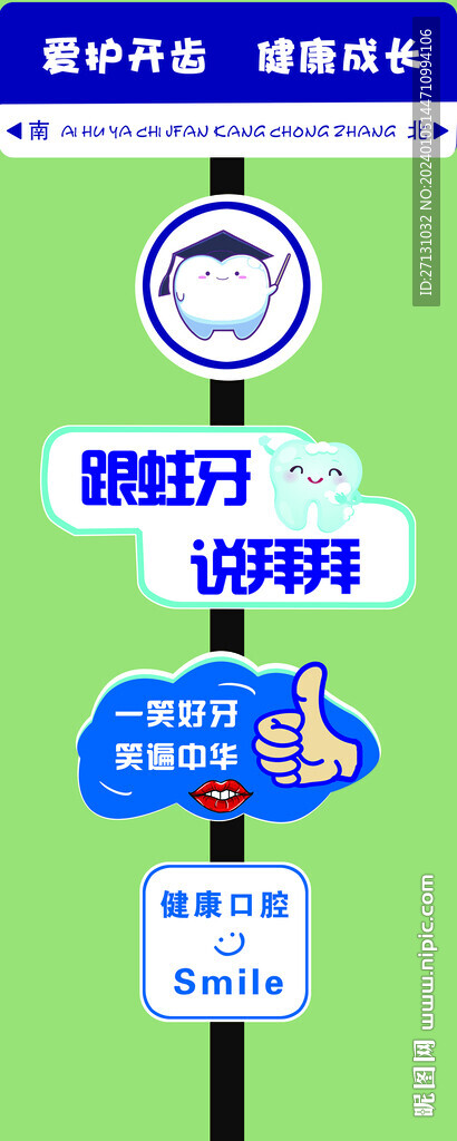 口腔指示牌