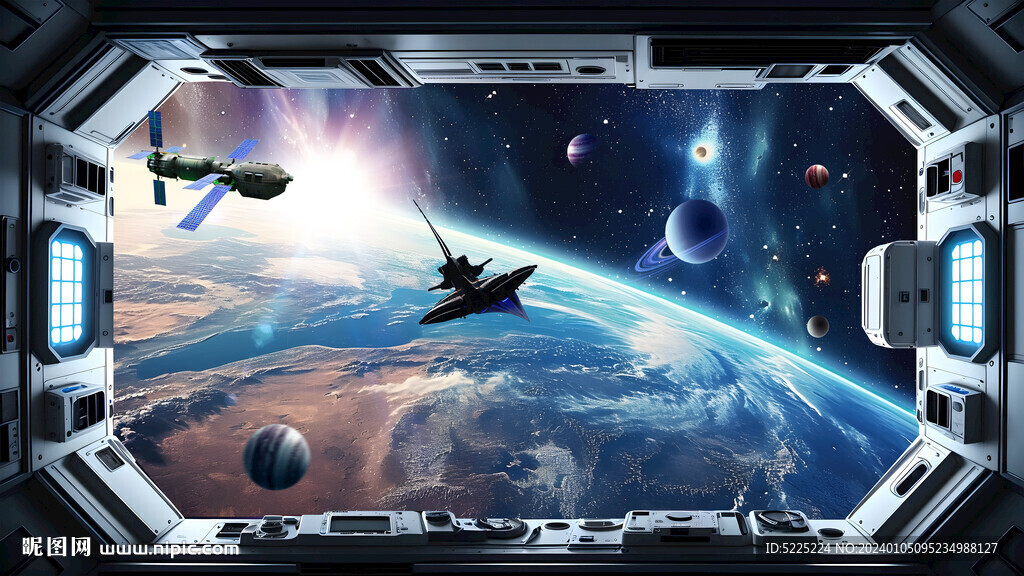 赛博朋克星空