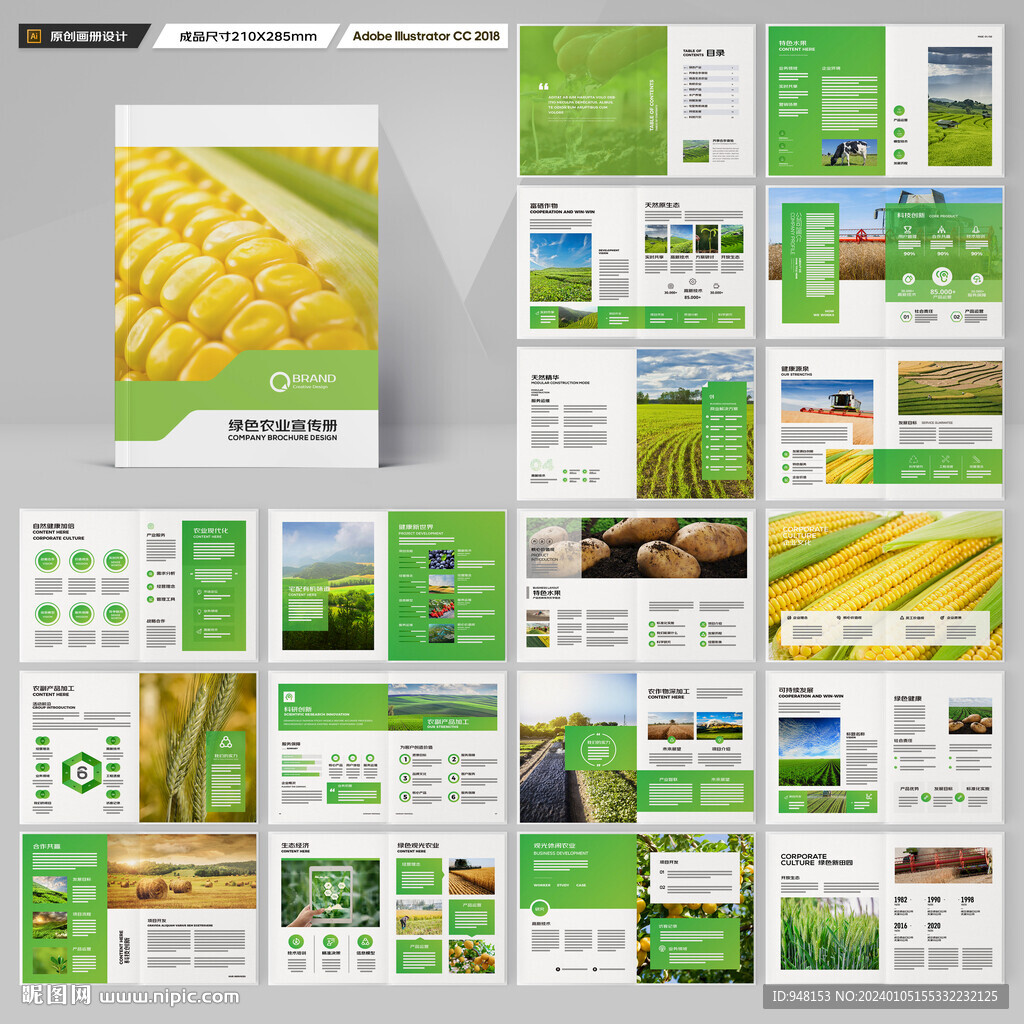 农产品画册