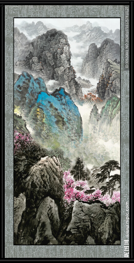 山水画图片 