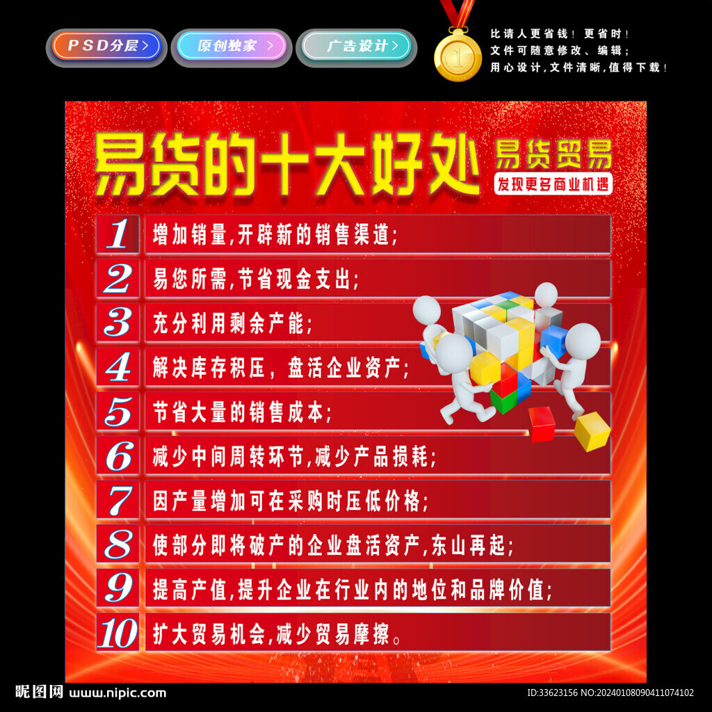 易货的十大好处