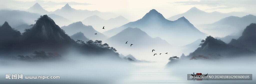 山水画