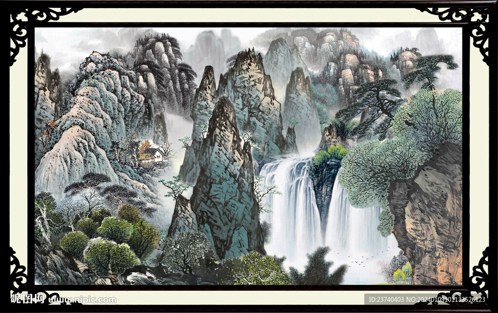 山水国画
