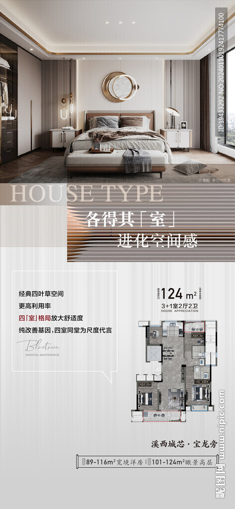 地产户型卖点海报