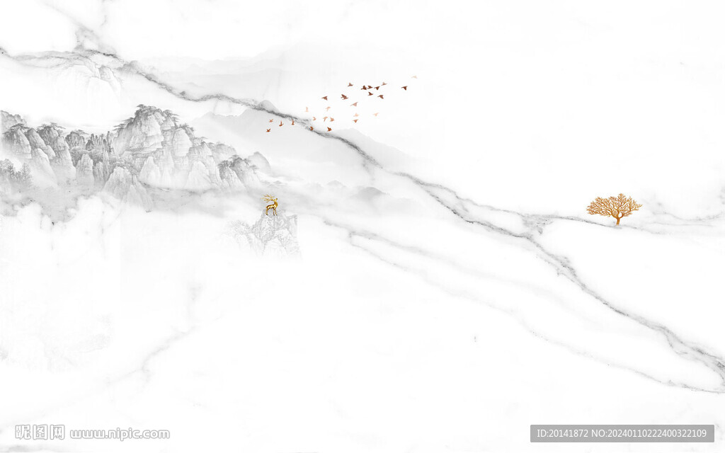 爵士白大理石纹岩板