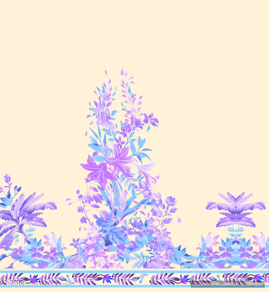 定位花