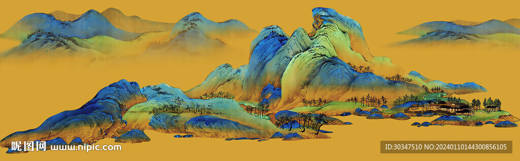 千里江山图