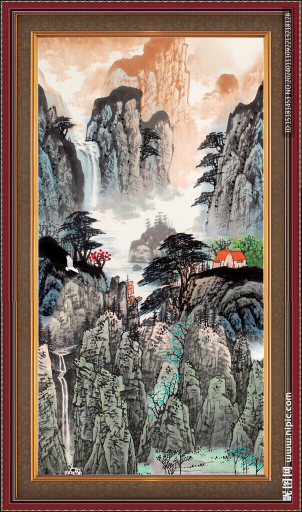 江山如画风景 