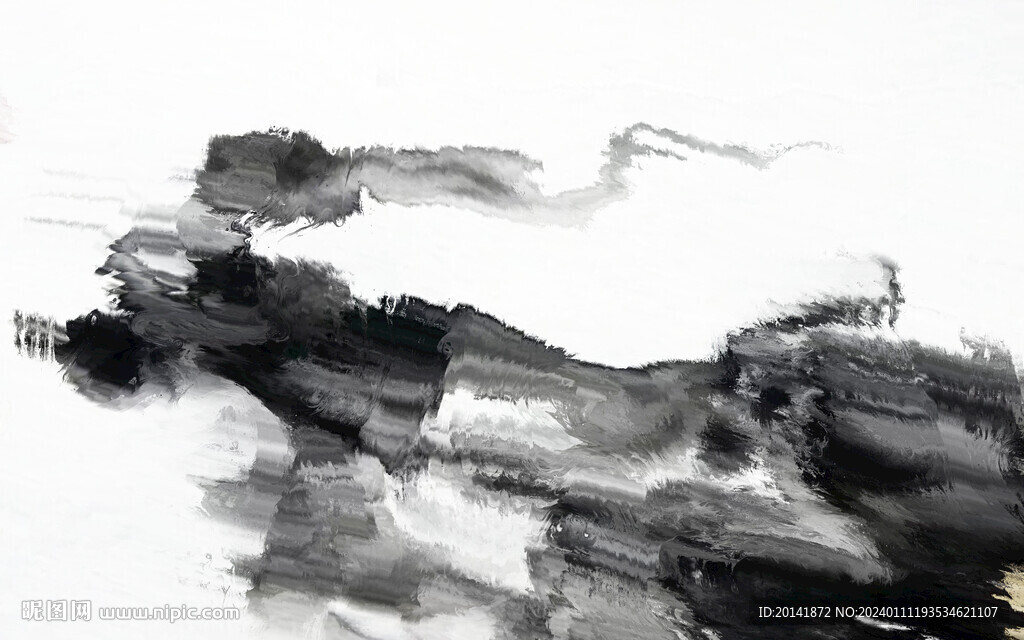 新中式烟雾背景