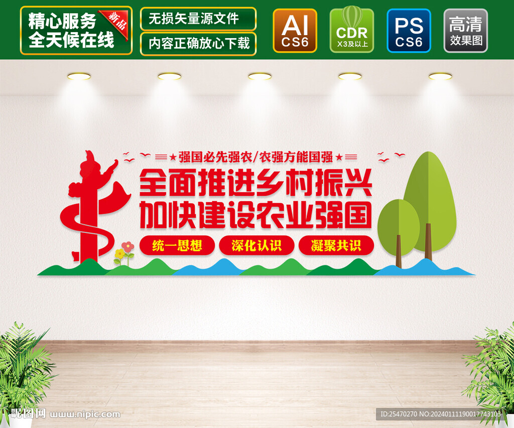 乡村振兴文化墙