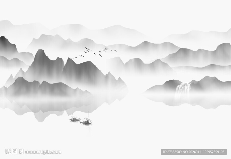 水墨山水