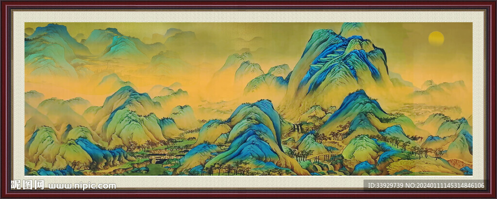 千里江山图