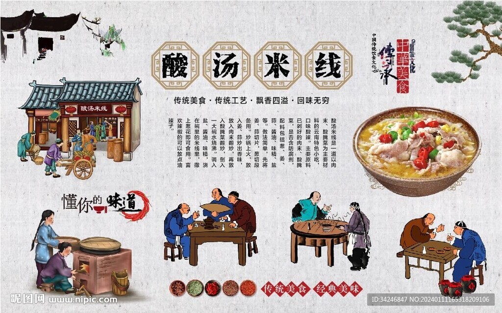 酸汤米线