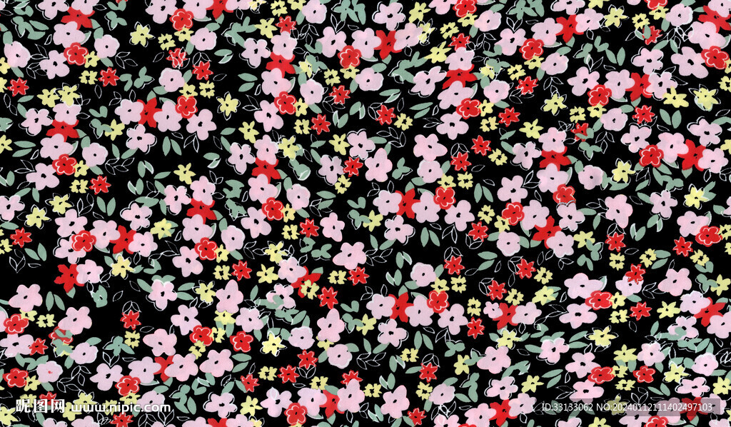小碎花 