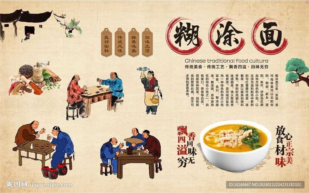 糊涂面