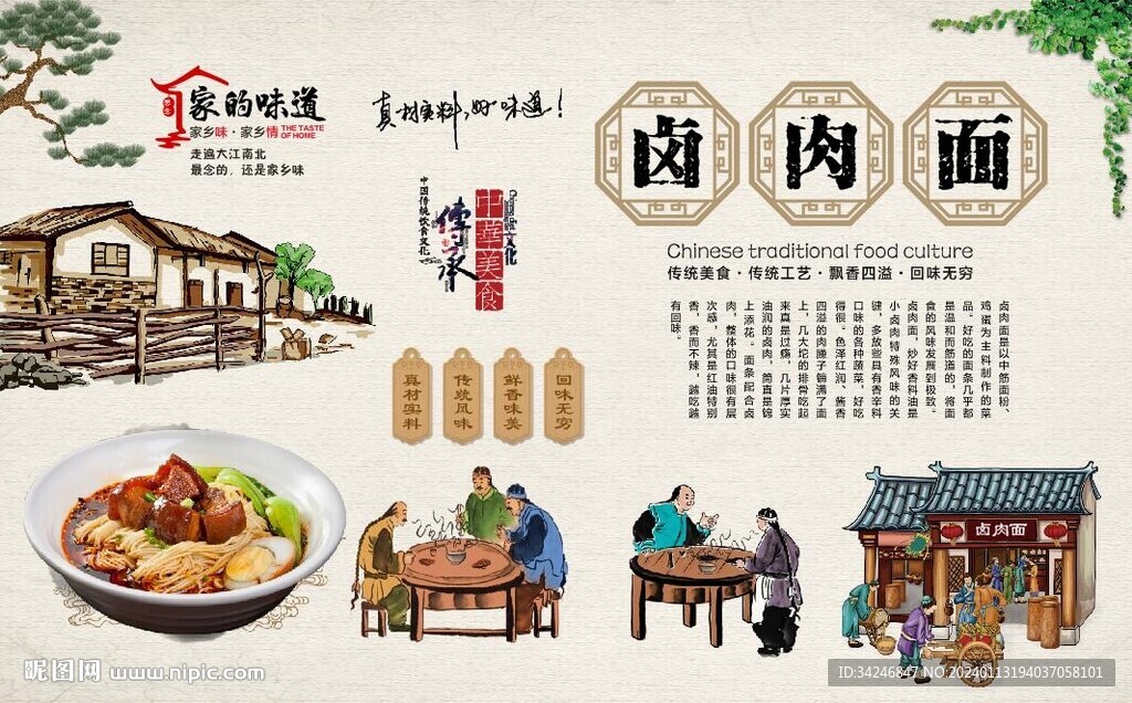卤肉面