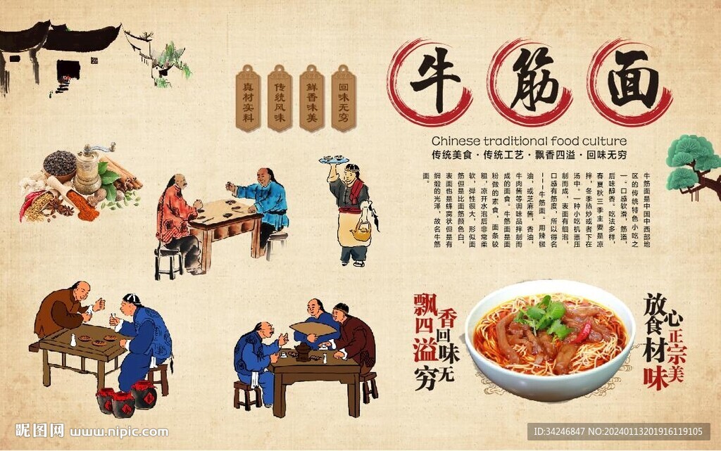 牛筋面