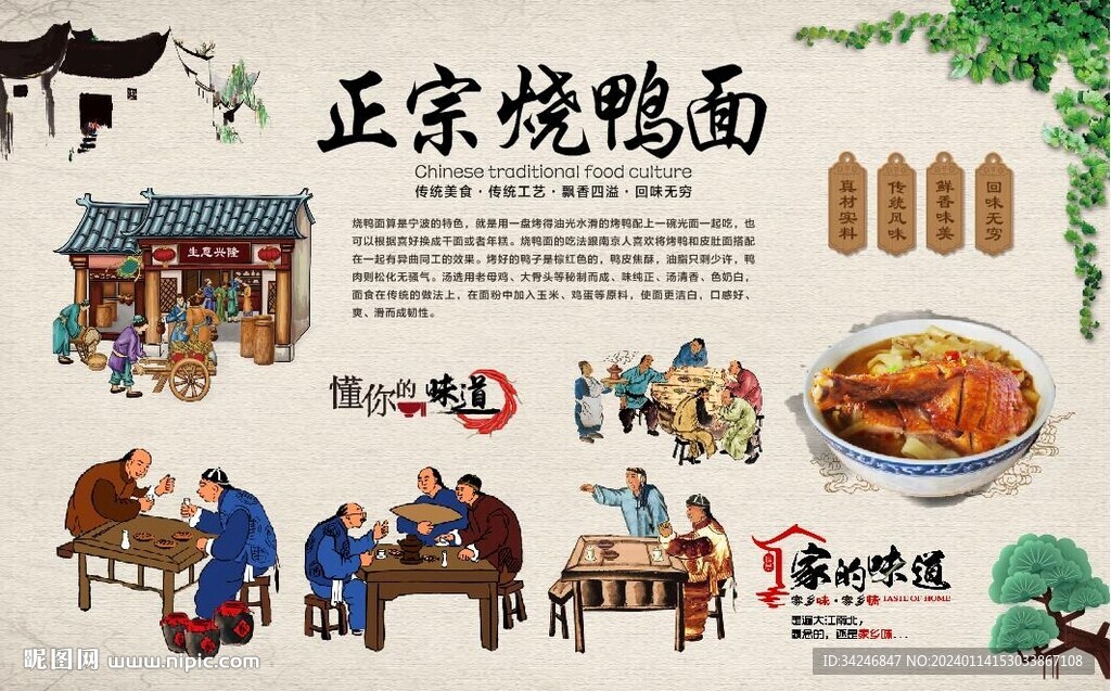 烧鸭面