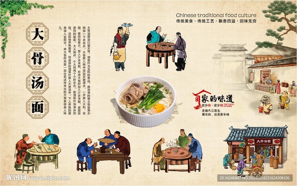 大骨汤面