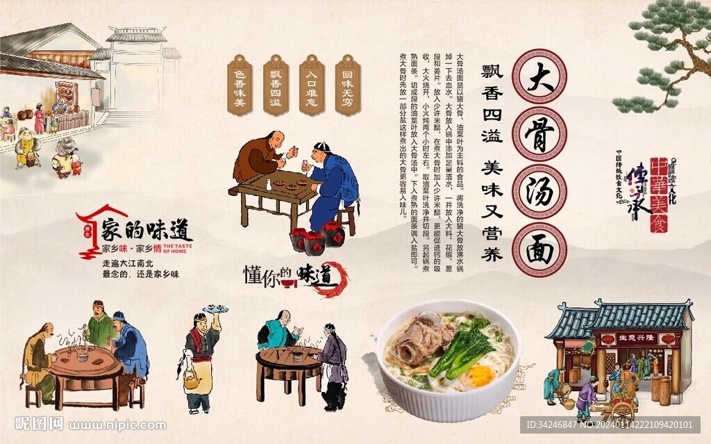 大骨汤面