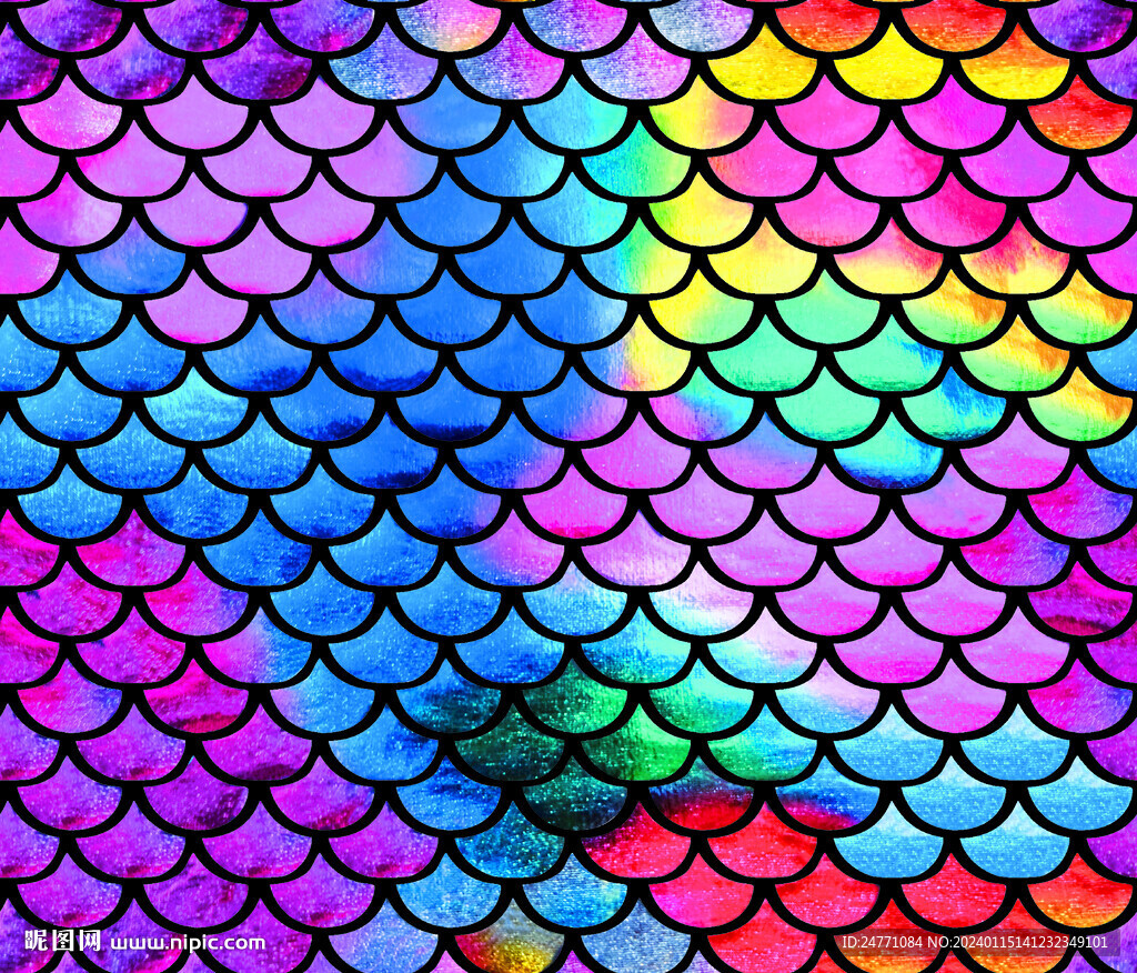 鱼鳞 