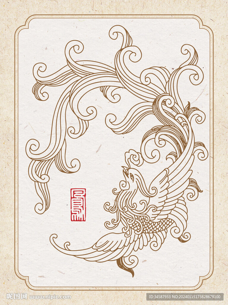 凤凰矢量素材