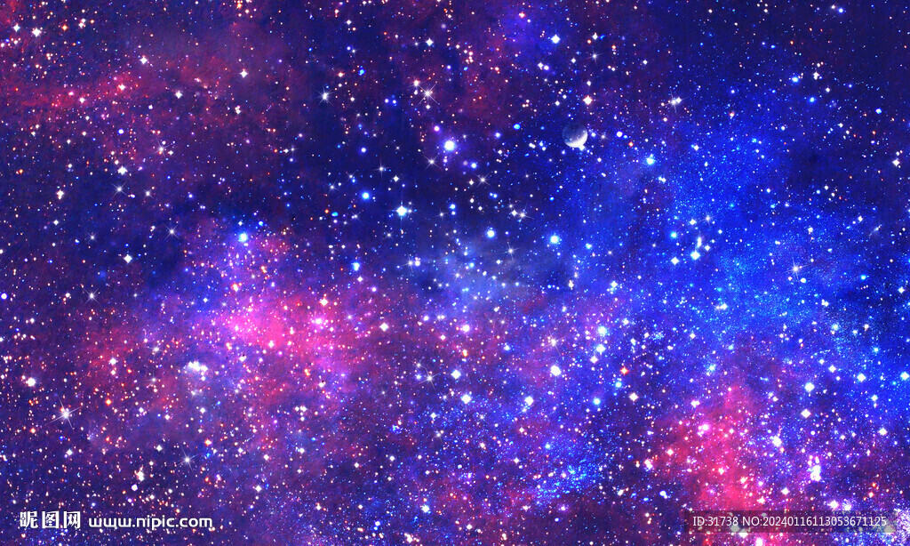 紫色宇宙星空背景图