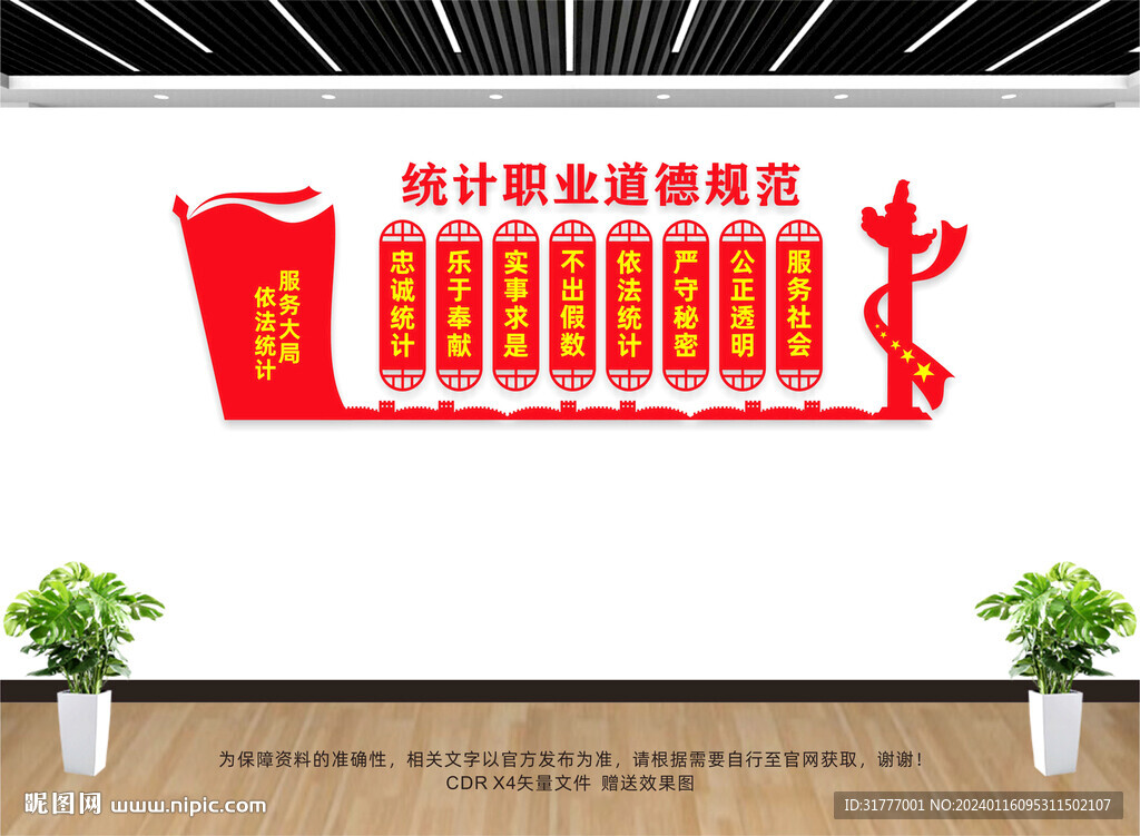 统计展板